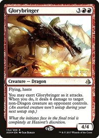 Glorybringer, Prerelease Cards