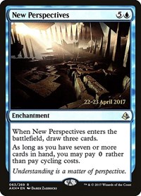 New Perspectives, Prerelease Cards