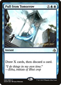 Pull from Tomorrow, Prerelease Cards