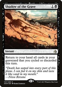 Shadow of the Grave, Prerelease Cards