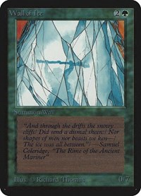 Wall of Ice, Alpha Edition