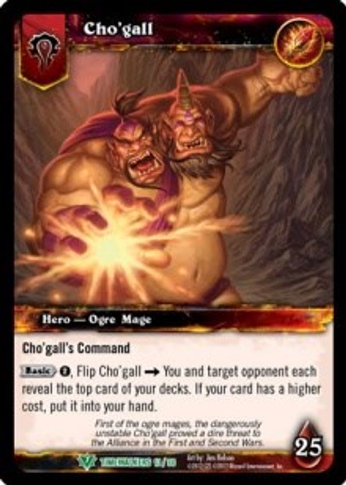Cho'gall, Standard, front