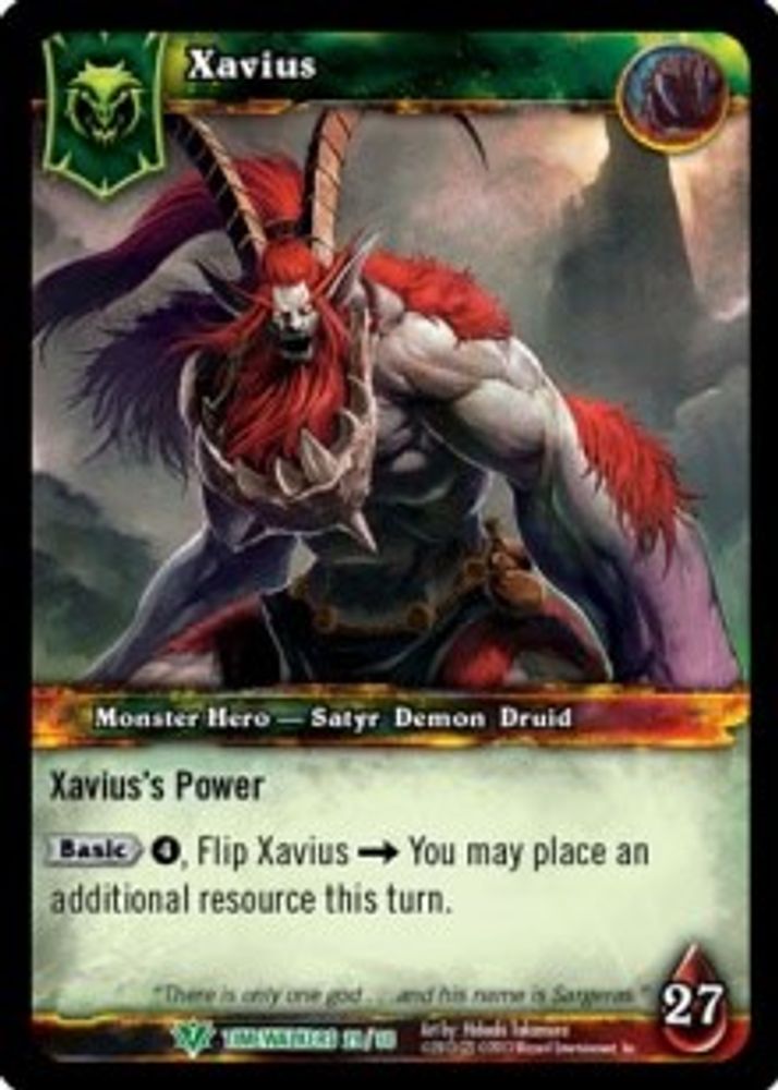 Xavius (b), Standard, front