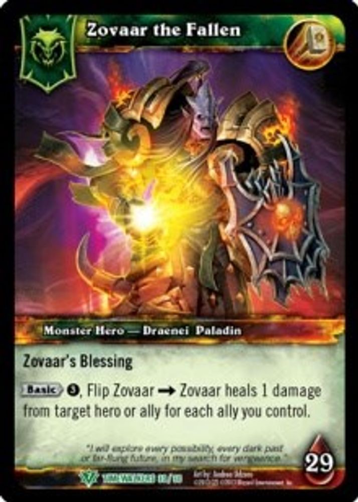Zovaar the Fallen (b), Standard, front