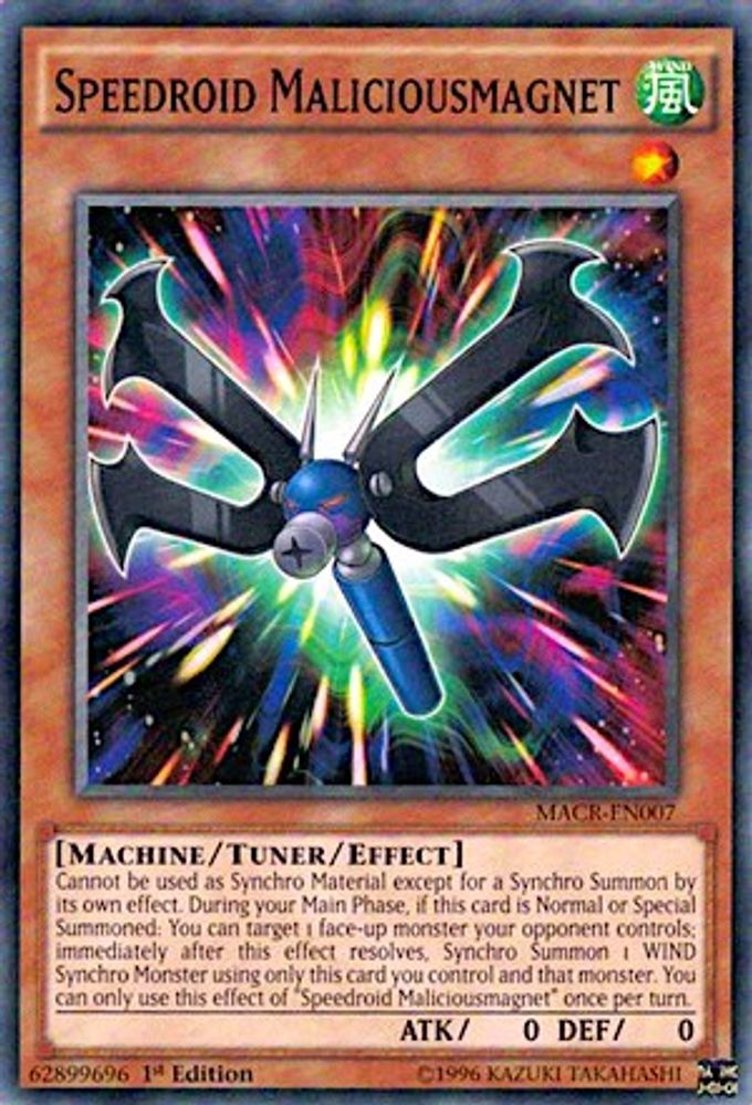 Speedroid Maliciousmagnet, 1st-edition, front