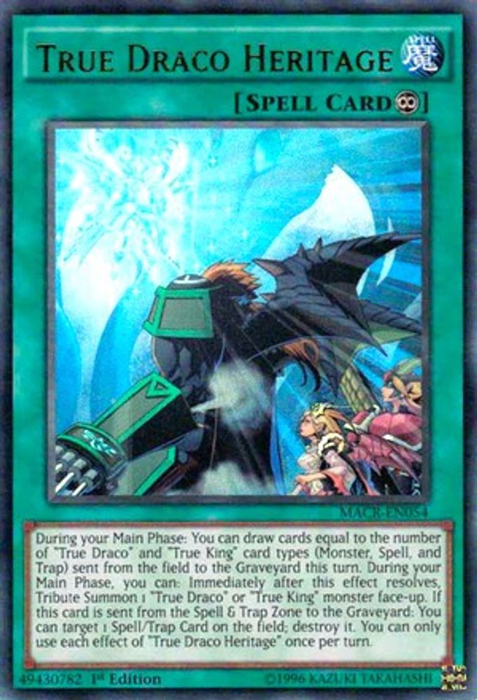 True Draco Heritage, 1st-edition, front