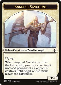 Angel of Sanctions // Drake Double-Sided Token, Amonkhet