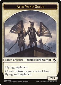 Aven Wind Guide // Hippo Double-Sided Token, Amonkhet