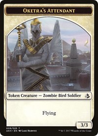 Oketra's Attendant // Beast Token, Amonkhet