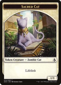 Sacred Cat // Insect Double-Sided Token, Amonkhet