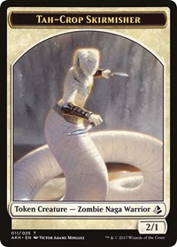 Tah-Crop Skirmisher // Cat Double-Sided Token, Amonkhet