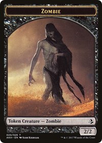 Zombie // Trueheart Duelist Token, Amonkhet