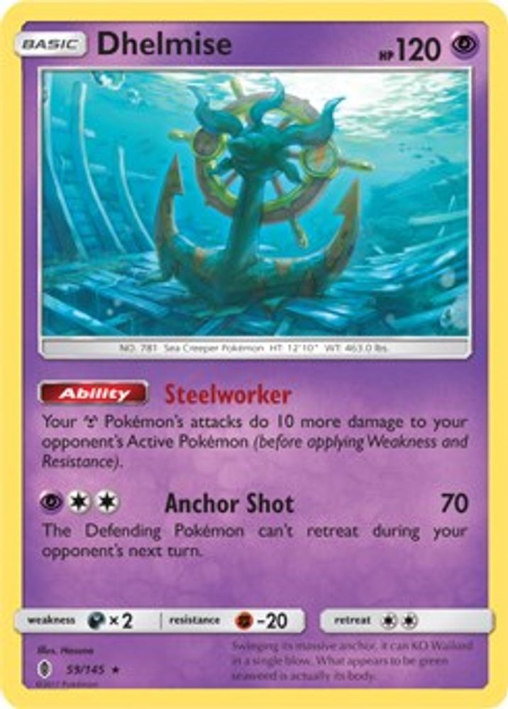 Dhelmise - 59/145 (SM Guardians Rising)