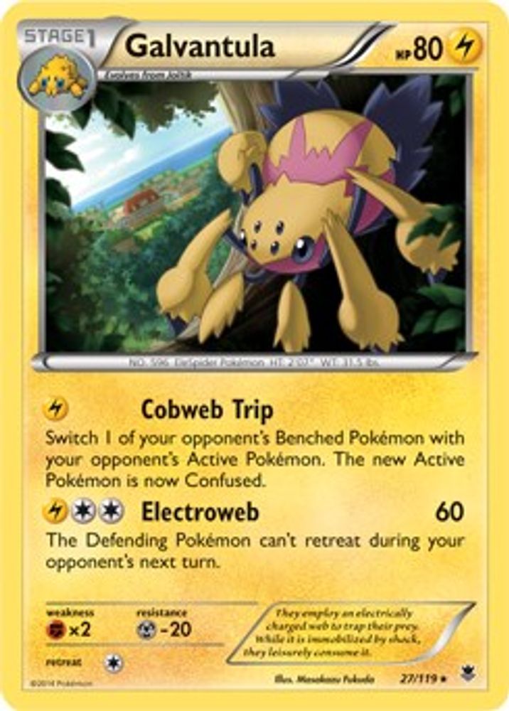 Galvantula - 27/119 (XY Phantom Forces)