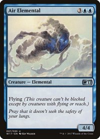 Air Elemental, Welcome Deck 2017