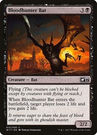 Bloodhunter Bat, Welcome Deck 2017