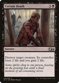 Certain Death, Welcome Deck 2017