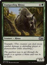 Stampeding Rhino, Welcome Deck 2017