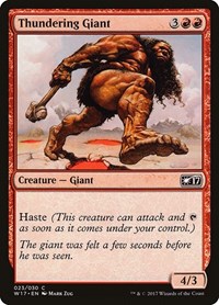 Thundering Giant, Welcome Deck 2017