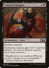 Untamed Hunger, Welcome Deck 2017