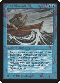 Water Elemental, Alpha Edition