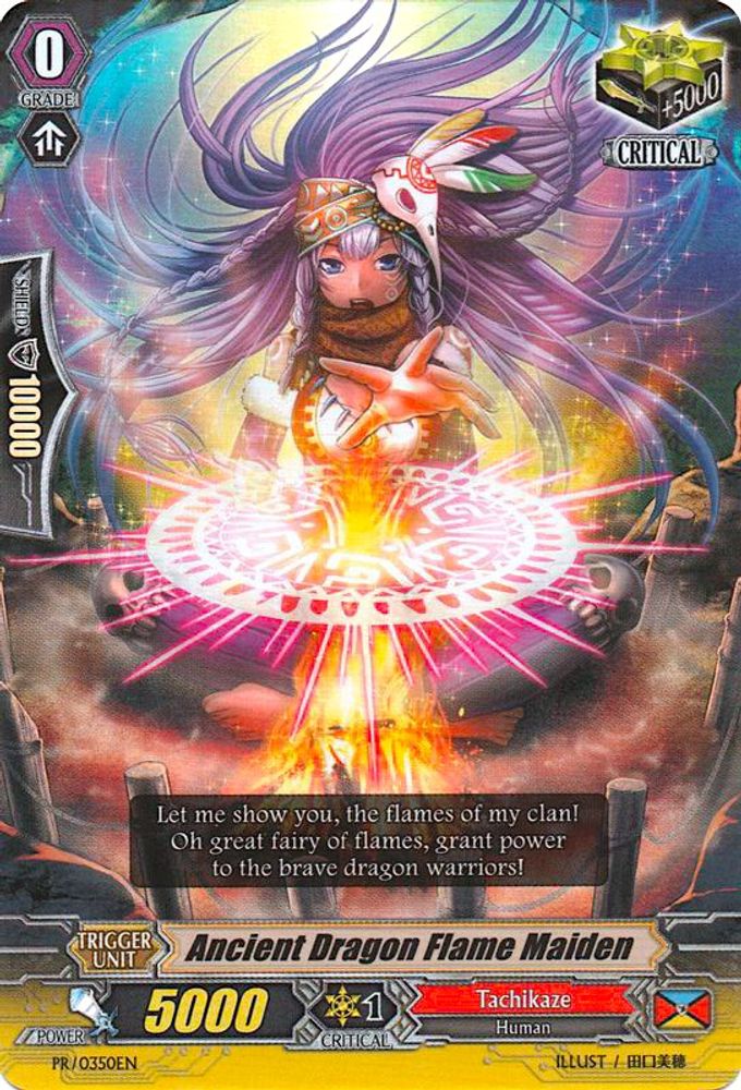 Ancient Dragon Flame Maiden, Standard, front
