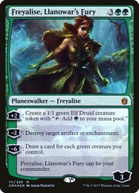 Freyalise, Llanowar's Fury, Commander Anthology