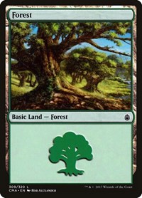 Forest (309), Commander Anthology