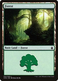 Forest (314), Commander Anthology