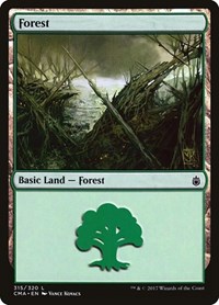 Forest (315), Commander Anthology