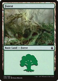 Forest (316), Commander Anthology