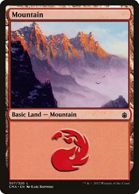 Mountain (307), Commander Anthology
