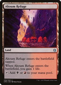 Akoum Refuge, Commander Anthology