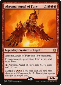 Akroma, Angel of Fury, Commander Anthology