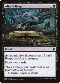 Altar's Reap, Commander Anthology