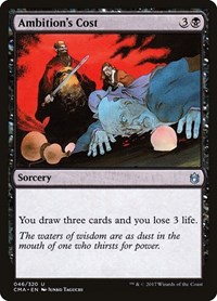 Ambition's Cost, Commander Anthology