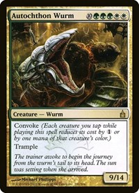 Autochthon Wurm, Ravnica: City of Guilds