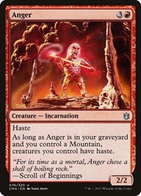 Anger, Commander Anthology