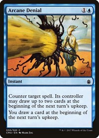 Arcane Denial, Commander Anthology