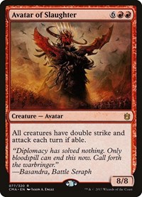 Avatar of Slaughter, Commander Anthology