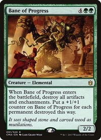 Bane of Progress, Commander Anthology