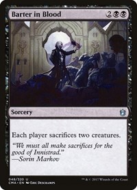 Barter in Blood, Commander Anthology