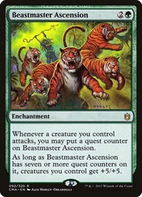 Beastmaster Ascension, Commander Anthology