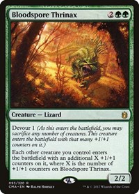 Bloodspore Thrinax, Commander Anthology