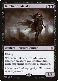 Butcher of Malakir, Commander Anthology