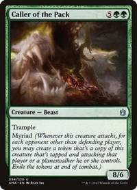 Caller of the Pack, Commander Anthology