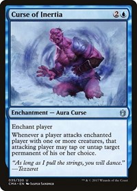 Curse of Inertia, Commander Anthology