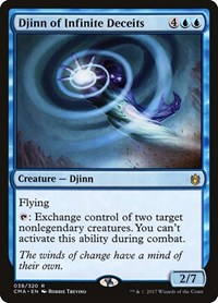 Djinn of Infinite Deceits, Commander Anthology