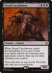 Dread Cacodemon, Commander Anthology