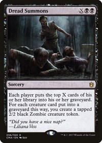 Dread Summons, Commander Anthology